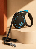 Dog Lead Flexi BLACK DESIGN 5 m Blue Size M